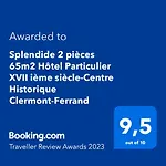 Splendide 2 pièces 65m2 Hôtel Particulier XVII ième siècle-Centre Historique Clermont-Ferrand